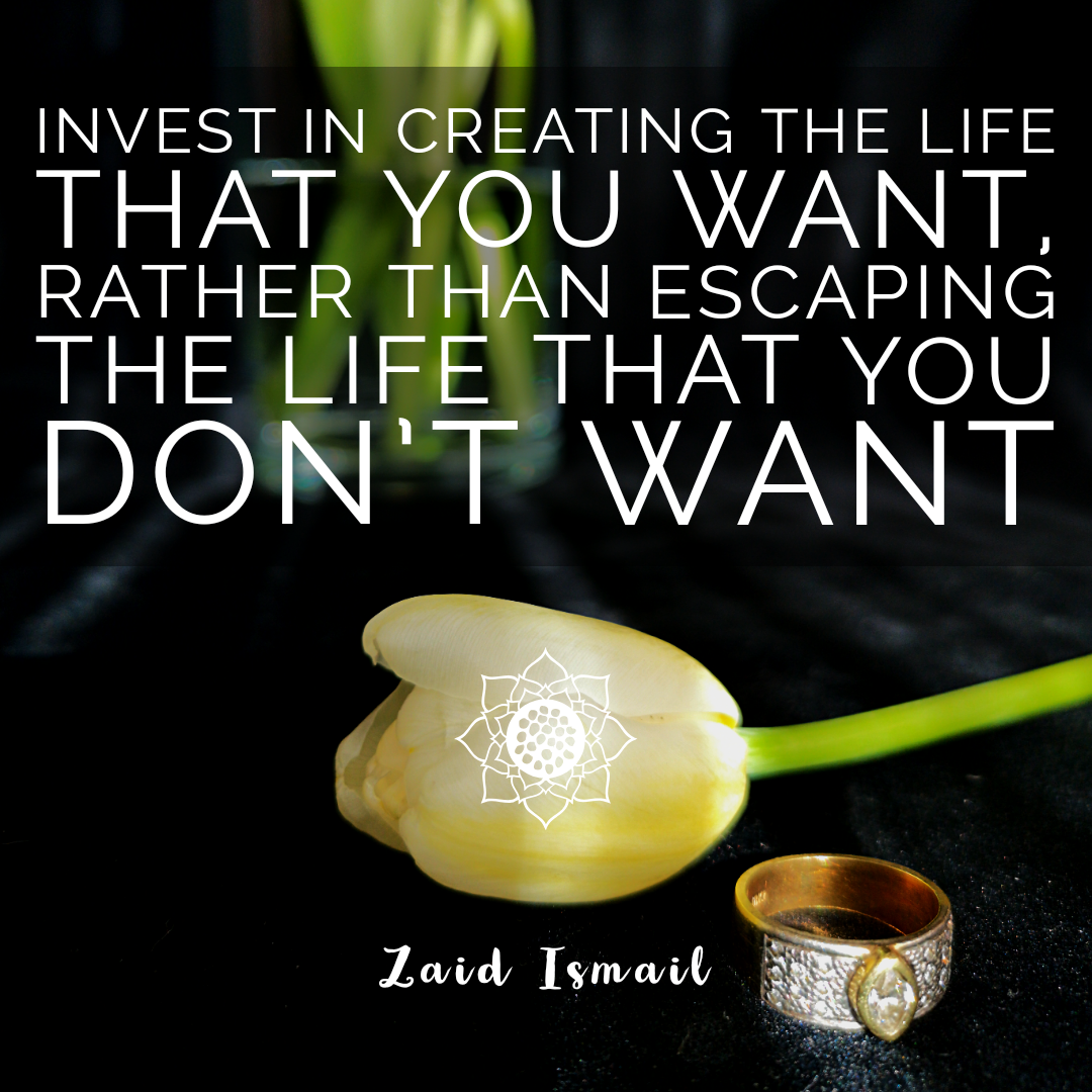 Invest purposefully in your life