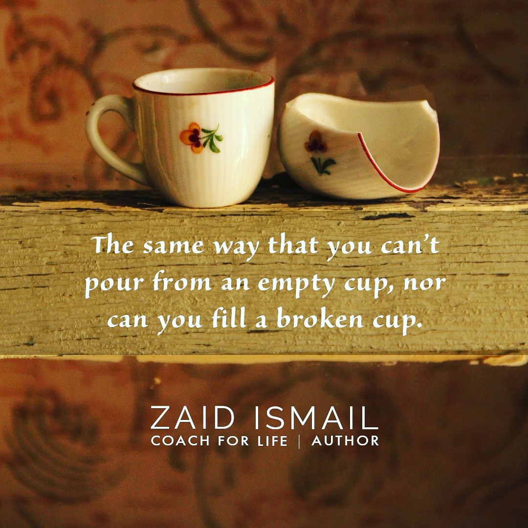 The broken cup