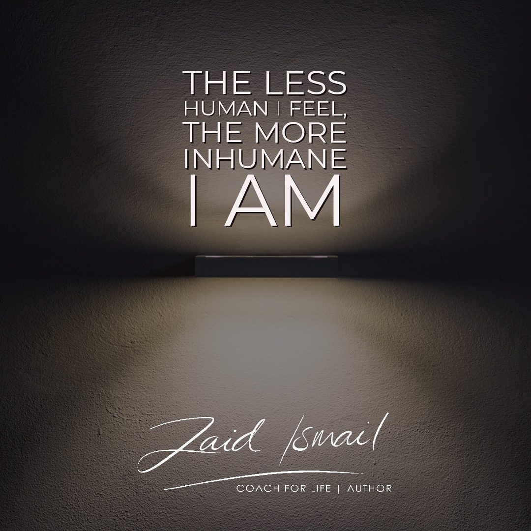 Claim your humanness