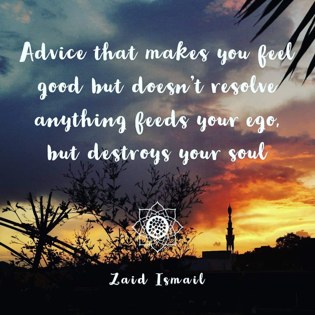 Soul food doesn’t feed the ego