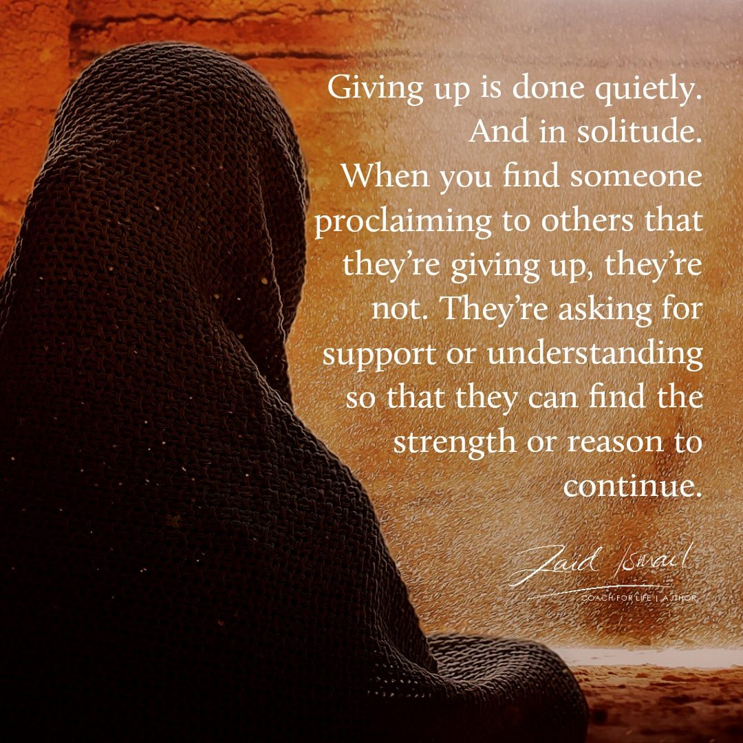 Dreams are abandoned in silence