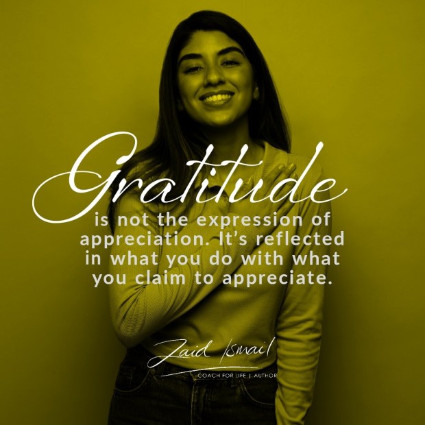 Gratitude is more than an attitude