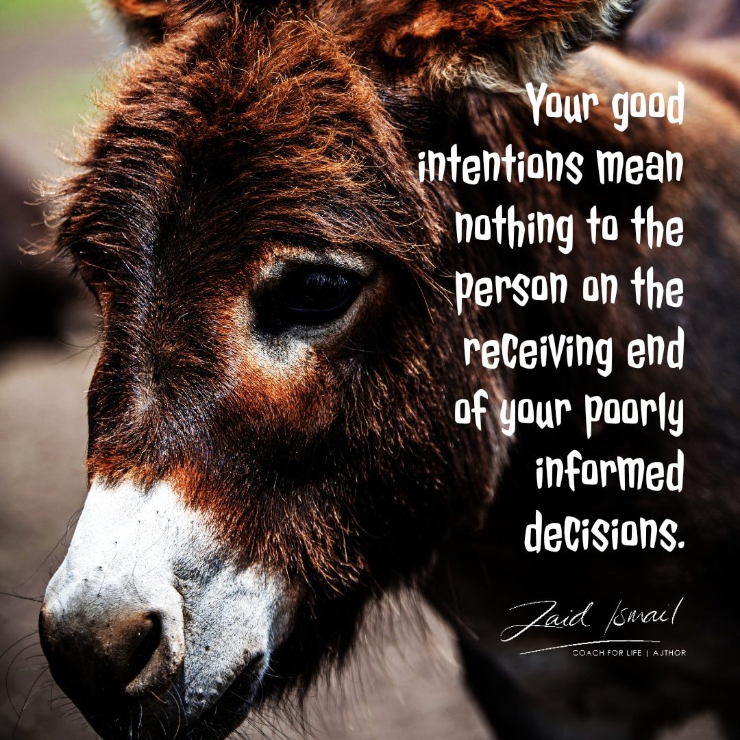 The arrogance spawned by fear