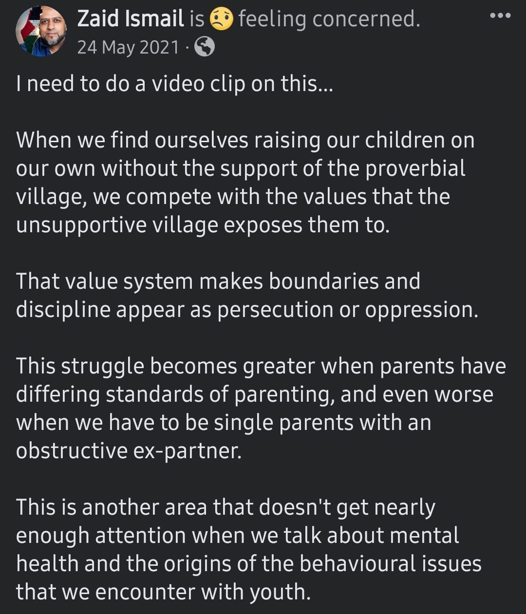 The absence of drama is not peace