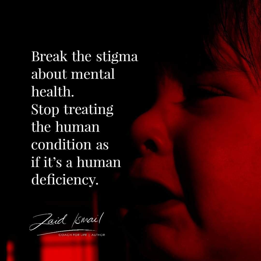 Break the stigma